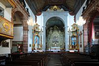 Le village de Monte à Madère. Église Notre-Dame du monte. Cliquer pour agrandir l'image.