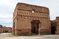 Le palais el Badiâ à Marrakech au Maroc. Pavillon des audiences. Cliquer pour agrandir l'image dans Adobe Stock (nouvel onglet).