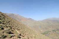 Le village d'Isirhs au Maroc. Col de Tichka. Cliquer pour agrandir l'image dans Adobe Stock (nouvel onglet).