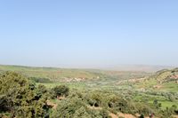 Vallée de l'oued Zate à Tasghimout. Cliquer pour agrandir l'image dans Adobe Stock (nouvel onglet).