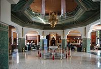 L'hôtel Tikida Garden à Marrakech au Maroc. Hall. Cliquer pour agrandir l'image.