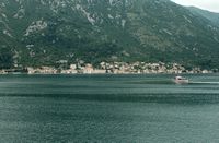 Le village de Perast au Monténégro. Village de Perast. Cliquer pour agrandir l'image.