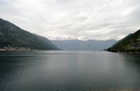 La ville de Kotor au Monténégro. Golfe de Kotor. Cliquer pour agrandir l'image.