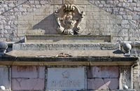 La ville de Kotor au Monténégro. Plaque commémorative. Cliquer pour agrandir l'image.
