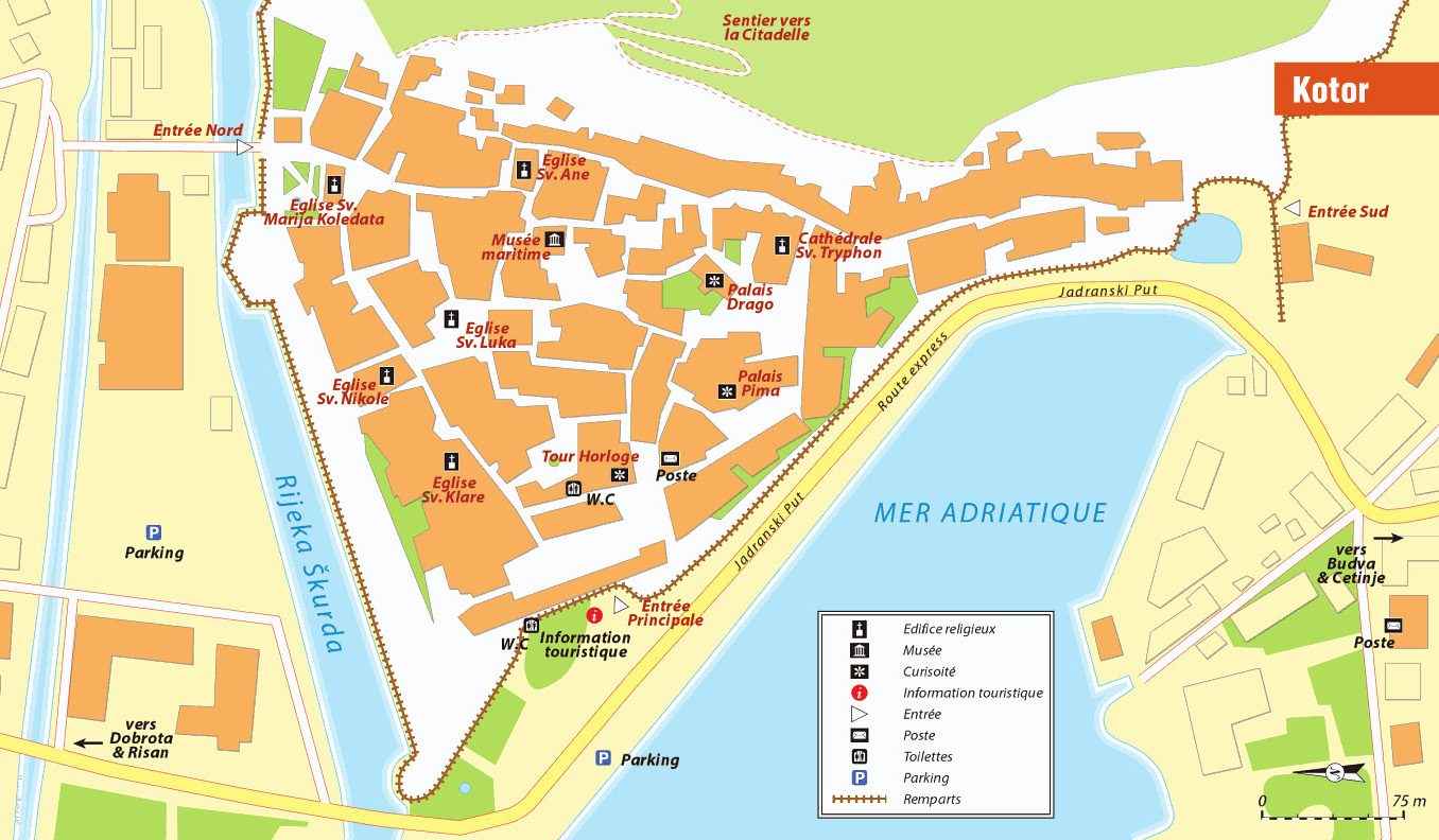 Cliquer sur les zones actives pour atteindre les lieux