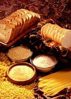 Bles. Aliments a base de bles. Cliquer pour agrandir l'image.