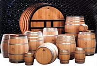 Chêne sessile. Barrique. Cliquer pour agrandir l'image.