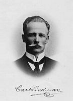 Plantes. planches lindman, Portrait photographique de Carl Axel Magnus Lindman. Cliquer pour agrandir l'image.