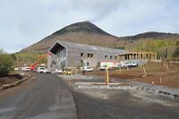 La gare de départ du train panoramique du Puy de Dôme. Cliquer pour agrandir l'image dans Adobe Stock (nouvel onglet).
