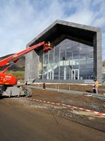 Le train panoramique du Puy de Dôme. La gare de départ du train panoramique du Puy de Dôme. Cliquer pour agrandir l'image.