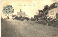 Puy de la Moréno. Coupe Gordon Bennett 1905 au col. Cliquer pour agrandir l'image.