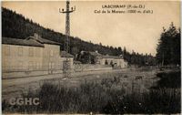Puy de la Moréno. Le col de la Moréno. Cliquer pour agrandir l'image.