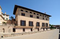 Le sud-est de la vieille ville de Palma de Majorque. La Cal Marquès de la Torre. Cliquer pour agrandir l'image dans Adobe Stock (nouvel onglet).