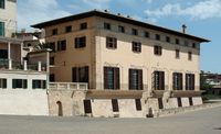 Le sud-est de la vieille ville de Palma de Majorque. La Cal Marquès de la Torre. Cliquer pour agrandir l'image dans Adobe Stock (nouvel onglet).