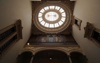 Le nord-ouest de la vieille ville de Palma de Majorque. Musée d'art contemporain. Cliquer pour agrandir l'image.