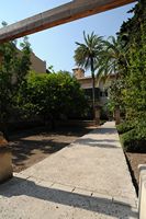 Le quartier de la cathédrale de Palma de Majorque. Jardin de l'Évêché. Cliquer pour agrandir l'image.