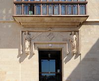 Le quartier de la cathédrale de Palma de Majorque. Can Espanya. Cliquer pour agrandir l'image.