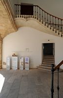 Le sud-est de la vieille ville de Palma de Majorque. L'escalier de la Cal Marquès de la Torre. Cliquer pour agrandir l'image.