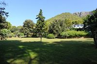 L'hôtel Formentor à Majorque. Les pelouses de l'hôtel. Cliquer pour agrandir l'image.