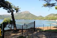 L'hôtel Formentor à Majorque. La plage de l'hôtel. Cliquer pour agrandir l'image.