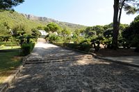 L'hôtel Formentor à Majorque. La rampe d'accès. Cliquer pour agrandir l'image.