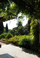 L'hôtel Formentor à Majorque. Les jardins d'agrément. Cliquer pour agrandir l'image.