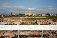 Les ruines de la cité romaine de Pollentia à Majorque. Le capitole (auteur Frank Vincentz). Cliquer pour agrandir l'image.