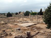 Les ruines de la cité romaine de Pollentia à Majorque. La Maison de la Tête de Bronze (auteur Olaf Tausch). Cliquer pour agrandir l'image.
