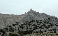 La ville d'Escorca à Majorque. Serra de Son Torrella. Cliquer pour agrandir l'image.