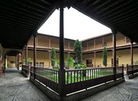 De stad Garachico in Tenerife. Voormalig klooster San Francisco, klooster. Klikken om het beeld te vergroten in Adobe Stock (nieuwe tab).