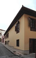 De stad La Orotava in Tenerife. Casa Benitez Lugo y Vergara. Klikken om het beeld te vergroten in Adobe Stock (nieuwe tab).