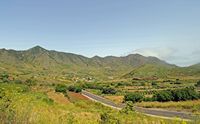 Het landelijk park van Teno in Tenerife. Sinds  Mirador van Tabaiba, Las Portelas. Klikken om het beeld te vergroten.