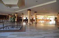 Het dorp Corralejo in Fuerteventura. Hotel Lobby Corralejo Bay. Klikken om het beeld te vergroten.