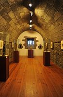 La ville d'Arrecife à Lanzarote. Le château Saint-Joseph. Exposition d'art contemporain. Cliquer pour agrandir l'image.