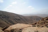 La ville de Betancuria à Fuerteventura. Le parc naturel près de Vega de Río Palmas. Cliquer pour agrandir l'image.