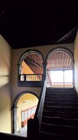 De stad Garachico in Tenerife. Voormalig San Francisco klooster, trap. Klikken om het beeld te vergroten.