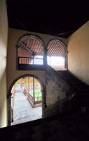 De stad Garachico in Tenerife. Voormalig San Francisco klooster, trap. Klikken om het beeld te vergroten.