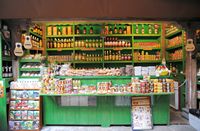De stad La Orotava in Tenerife. Winkel, Casa de los Balcones. Klikken om het beeld te vergroten.