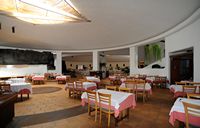Het monument aan de boer (Monumento al Campesino) in Lanzarote. Het restaurant. Klikken om het beeld te vergroten.