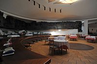 Het monument aan de boer (Monumento al Campesino) in Lanzarote. Het restaurant. Klikken om het beeld te vergroten.