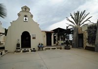Het Etnografisch Museum Tanit in San Bartolome in Lanzarote. De voormalige dorsvloer van het museum Tanit. Klikken om het beeld te vergroten.