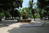 La vieille ville de Split en Croatie. Le jardin Strossmayer à Split. Cliquer pour agrandir l'image.