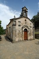 La ville de Vryssès en Crète. L'église Saint-Nicolas à Kyriokoselia près de Stylos. Cliquer pour agrandir l'image dans Adobe Stock (nouvel onglet).