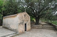 La ville de Vryssès en Crète. L'église de la Dormition de la Vierge à Alikampos. Cliquer pour agrandir l'image dans Adobe Stock (nouvel onglet).