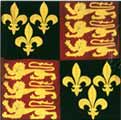 Chevaliers de Rhodes. Écusson de la Langue d'Angleterre