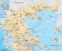 Connaissance de la Grèce. Carte des monastères - Le nord (auteur GNTO). Cliquer pour agrandir l'image.