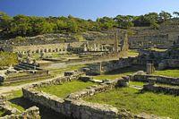 Le site de Camiros à Rhodes. Cliquer pour agrandir l'image. Le site de Camiros à Rhodes. Cliquer pour agrandir l'image.