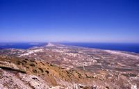 Cultures près d'Emporio. Cliquer pour agrandir l'image.