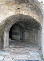 Le château Neratzia de Kos. La porte d'entrée du château de Neratzia à Kos. Cliquer pour agrandir l'image.