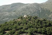 La ville de Sfakia en Crète. Le koulès turc sur le plateau d'Askyfou. Cliquer pour agrandir l'image.
